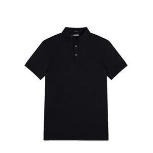 Kavio Guy Black Short Sleeve Cotton Collared Polo Shirt Men's Size XL